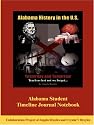 Alabama Student Timeline Journal Notebook