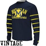 Adidas Michigan Homecoming Heritage Under the Lights Long Sleeve Crew