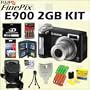 Fujifilm Fuji Finepix E900 9MP Digital Camera + 2GB Deluxe Kit
