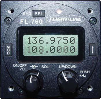 Flightline FL-760 VHF Com Transceiver