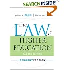 Click here to buy The Law of Higher Education by  William A. Kaplin and Barbara A. Lee.