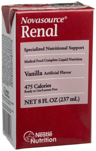 Novasource? Renal, Vanilla, 8-Ounce Boxes (Pack of 27) Novasource? Renal, Vanilla, 8-Ounce Boxes (Pack of 27)