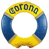 Corona Beer Life Ring Wooden Wall Hanging Tiki Bar