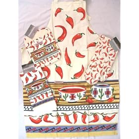 Farberware Chili Pepper Apron by Bed and Bath