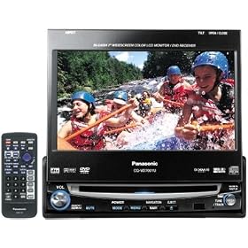 Remanufactured Panasonic CQ-VD7001U DVD CD Receiver with 7 LCD Monitor, MP3 WMA, 50Wx4... by Panasonic