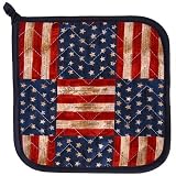8 Potholder - Stars and Stripes