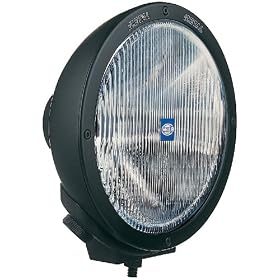 Hella H12560061 Rallye 4000 Single Black Pencil Beam Lamp