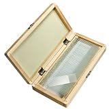 Barska Prepared Microscope Slides, 50 Pieces with Wood case