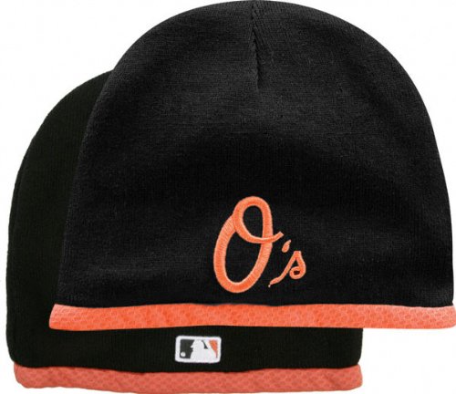 Baltimore Orioles AC Performance Therma Base On Field 2010 Knit Hat
