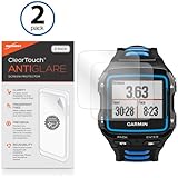 Garmin Forerunner 920XT Screen Protector, BoxWave&reg; [ClearTouch Anti-Glare (2-Pack)] Anti-Fingerprint Matte Film Skin for Garmin Forerunner 920XT