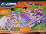 Banzai drinking water Slide:Banzai Bazoom water Play Sandbox