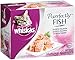 Whiskas Purrfectly Fish Variety Pack Wet Cat Food, Featuring Salmon 3 Ounces (Four 10-Counts) (Discontinued By Manufacturer)