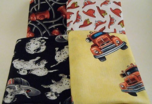 Fire &amp; Rescue #1 - Fat Quarter Bundle By Quylte