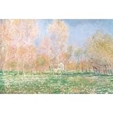 Claude Monet (Spring in Giverny) Art Poster Print