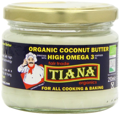 Tiana Organic Omega3 Coconut Butter 250 ml (Pack of 2) Tiana Organic Omega3 Coconut Butter 250 ml (Pack of 2) picture