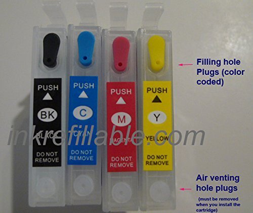 Refillable Empty ink cartridge for Epson 68 69 T068 T069 NX100 NX105 NX115 NX200 NX300NX400 NX510 NX515 workforce 310 315 500 600 610 615 1100 30 40