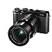 Fujifilm X-M1 Compact System 16MP Digital Camera Kit with 16-50mm Lens and 3-Inch LCD Screen (Black)