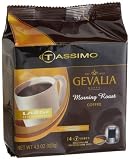 Gevalia Morning Roast Coffee (Medium, 12-Ounce Servings), 14-Count T-Discs for Tassimo Coffeemakers (Pack of 2)