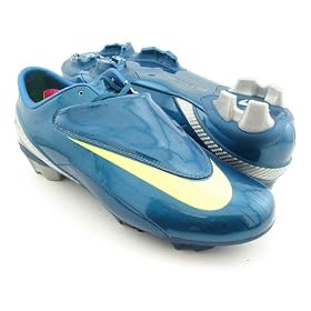 NIKE Mercurial Vapor IV HG New Football Cleats Shoes Blue, Navy Blue Mens