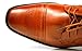 Ferro Aldo Mens Fashion Ankle Boots Shoes Lace Cap Toe Style in Italy Brown
