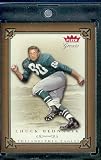 2004 Fleer Greats of the Game Football Card # 32 Chuck Bednarik Philadelphia Eagles -Mint Condition - Shipped In Protective Screwdown Case!