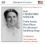 Ruth Crawford Seeger: Violin Sonata; Piano Pieces; Two Ricercari; Sandburg Songs