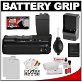 Zeikos BG-E8 Battery Grip for EOS Rebel T2i Digital SLR Camera with (2) LP-E8 Batteries + Charger + Accessory Kit