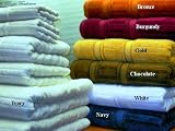 OCEANA GRAND VELOUR STRIPE TOWEL SETS. (Bronze)