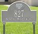 San Diego Padres Pewter and Silver Personalized Address Lawn Plaque