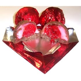 Scott's Cakes Milk Chocolate Covered Bourbon Cherries in a Decorative Box