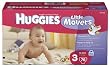 Huggies Little Movers Diapers, Size 3, 76-Count