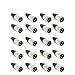 GLS Audio XLR MALE Plugs Connectors XLR-M Plug - 20 Pack
