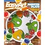 KIDS' CRAFT KIT/Paint-a-Plate: Fruit [Paint a decorative plate. A decoration for the home. An excellent gift... You're not required to copy our picture  fulfill your own decorative fantasy!]
