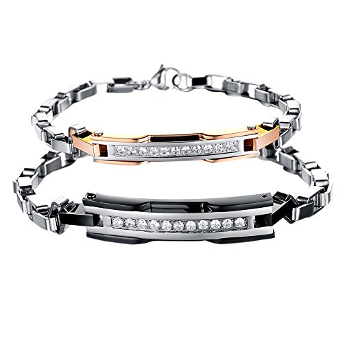 His and Hers Matching Sets Couple Bracelets One Pair