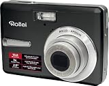 Rollei Compactline 101 Digitalkamera (10 Megapixel, 3-fach opt. Zoom, 6,4 cm (2,5 Zoll) Display) schwarz - 