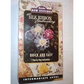 Bucilla New Stitches: Quick and Easy Silk Ribbon Embroidery: Intermediate Level