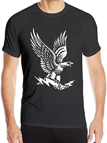 BeastFashion Men's Air Force Logo Quick Drying Short Sleeve Sports T-Shirt