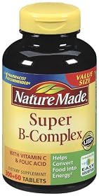 Nature Made Super B Complex Tablets, Value Size, 360 Count