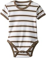 L'ovedbaby Baby Girls' Organic Short-Sleeve Bodysuit