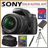 Sony Alpha DSLR A290L 14.2MP Digital SLR Camera with 18 55 Lens + 4GB Deluxe Accessory Kit Sony Alpha DSLR A290L 14.2MP Digital SLR Camera with 18 55 Lens + 4GB Deluxe Accessory Kit sony alpha dslr