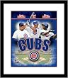 Aramiz Ramirez, Derek Lee and Alfonso Soriano Chicago Cubs MLB Framed 8x10 Photograph 2007 Big 3