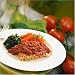 Gourmet Food : Cheese Lasagna with Meat Sauce, Carrots and Spinach