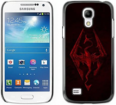NUMO Slim Sleek Case Cover Armor Polycarbonate Aluminium / Skyrim Dragon / Samsung Galaxy S4 Mini