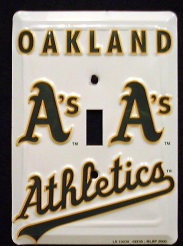 Oakland Athletics Light Switch Cover (single)