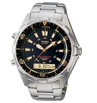 Casio Men's Ana-Digi Chronograph Dive Watch AMW320RD-1A9V