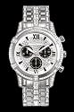 Wittnauer Men's Krystal Collection Genuine Swarovski Crystal Accented Watch #10B10