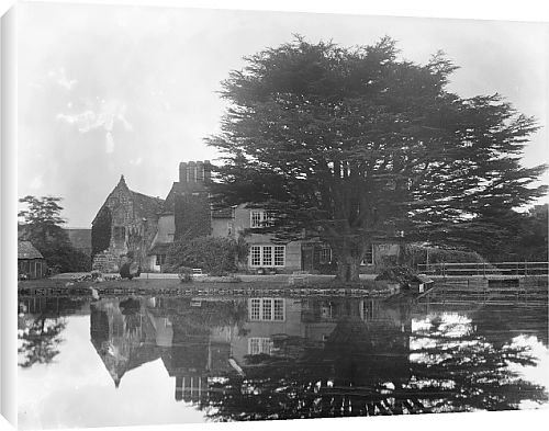 Canvas Prints of Brinsop Court from Country Life 