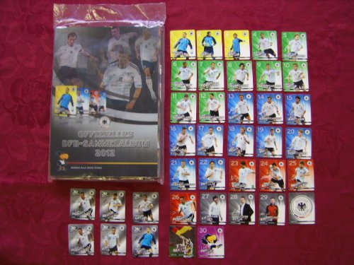 REWE DFB 2012 – Alle 38 Sammelkarten inklusive der 6 x 3D Edition Karten – NEU