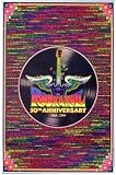 Rock and Roll 50th Anniversary ~ Classic Poster Print ~ Includes All the Great Bands and Song Titles From the 60's, 70's, 80's 90's and Today ~ Approx 24 X 36 Inches