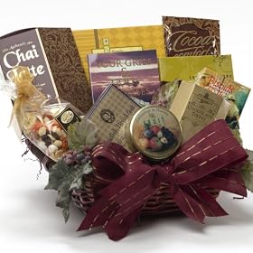 God's Promises Sympathy Gourmet Food Gift Basket for the Grieving